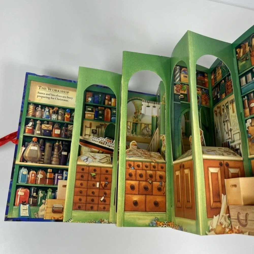 Santa's Workshop :‎ A Magical Three-Dimensional Tour Novelty Paul
